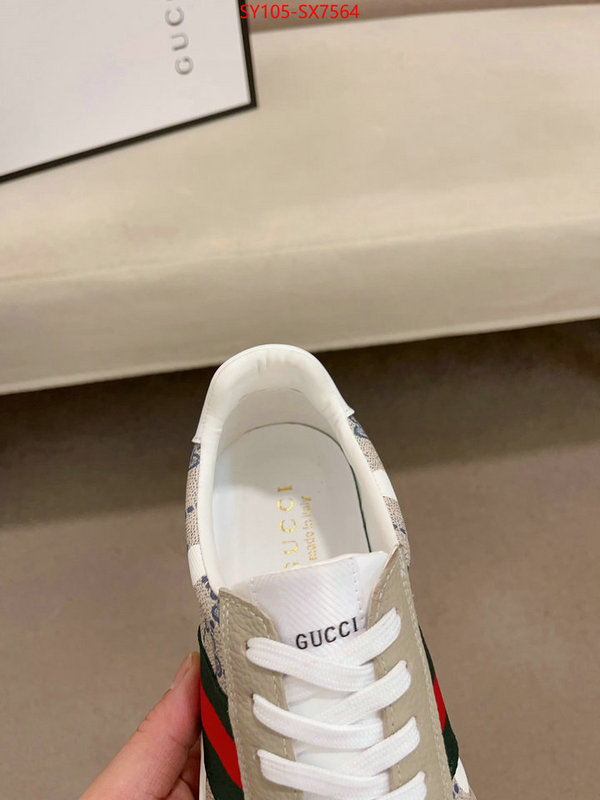 Men Shoes-Gucci can i buy replica ID: SX7564 $: 105USD