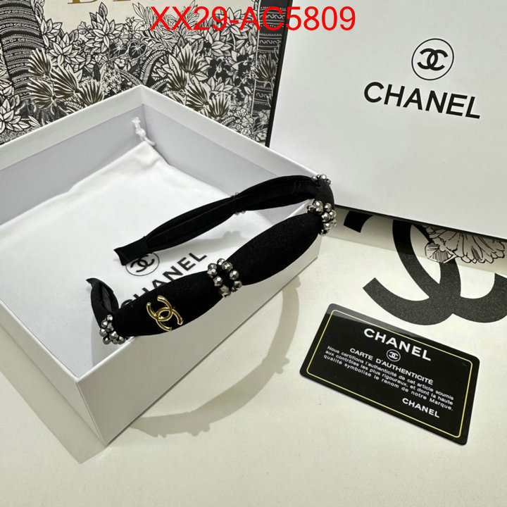 Hair band-Chanel how to find replica shop ID: AC5809 $: 29USD