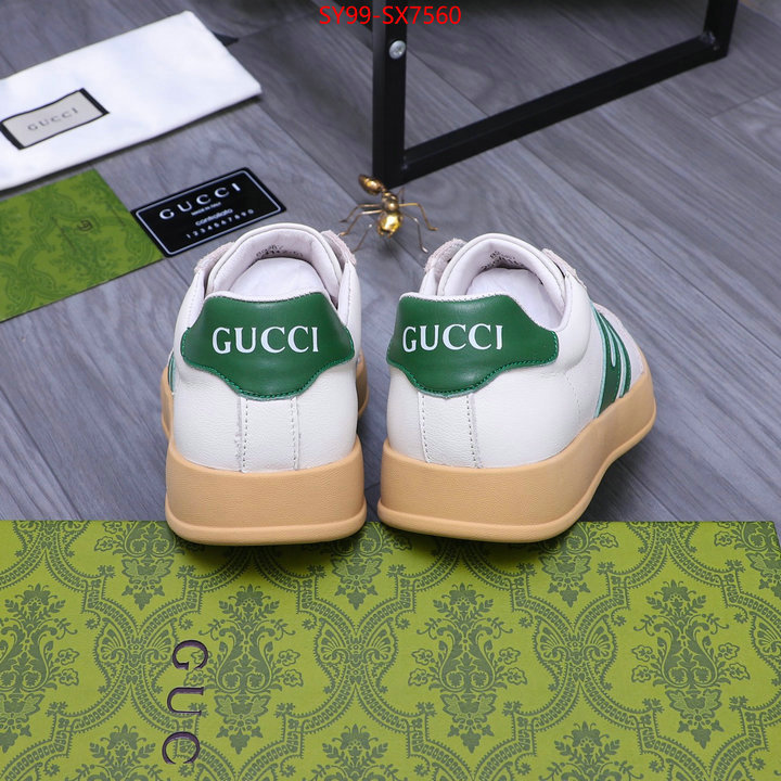 Men Shoes-Gucci buy high-quality fake ID: SX7560 $: 99USD