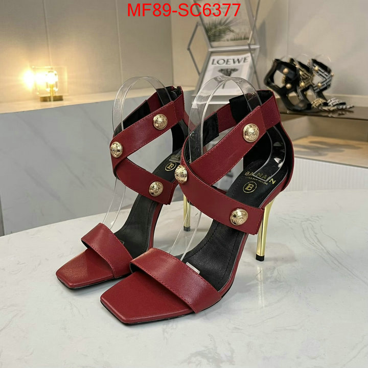 Women Shoes-Balmain unsurpassed quality ID: SC6377 $: 89USD