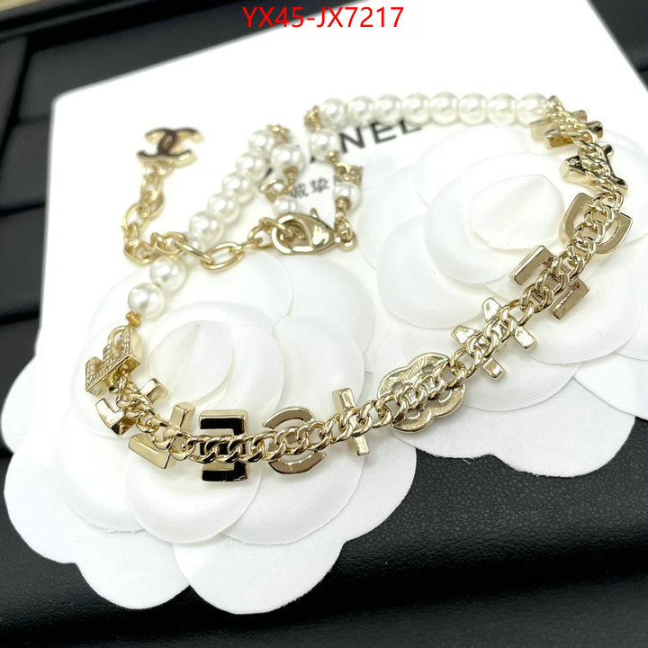 Jewelry-Chanel highest quality replica ID: JX7217 $: 45USD