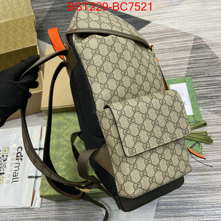 Gucci Bags(TOP)-Backpack- replcia cheap from china ID: BC7521 $: 229USD,