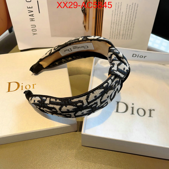 Hair band-Dior top quality fake ID: AC5845 $: 29USD