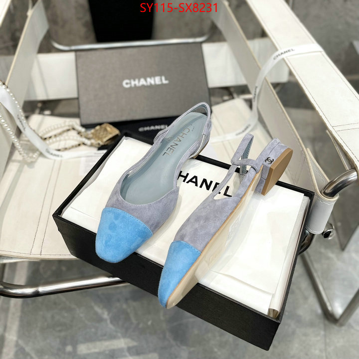 Women Shoes-Chanel buy 2024 replica ID: SX8231 $: 115USD