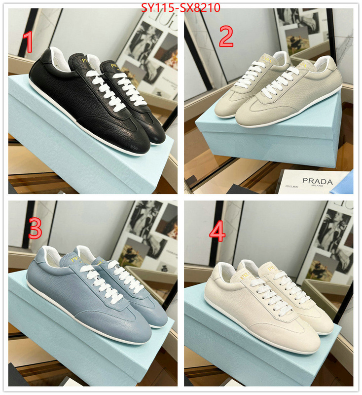 Women Shoes-Prada 2024 replica wholesale cheap sales online ID: SX8210 $: 115USD