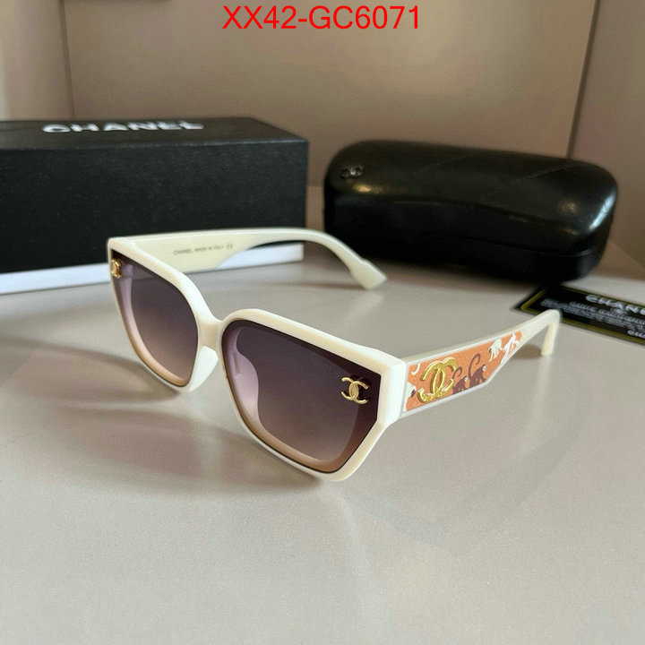 Glasses-Chanel 1:1 replica wholesale ID: GC6071 $: 42USD