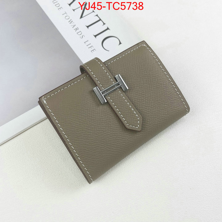 Hermes Bags(4A)-Wallet- only sell high-quality ID: TC5738 $: 45USD,