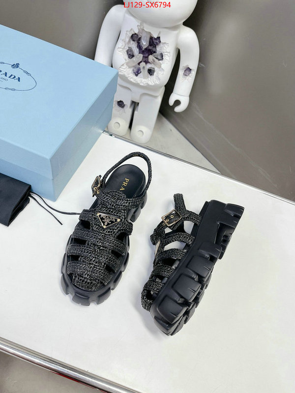 Women Shoes-Prada top grade ID: SX6794 $: 129USD