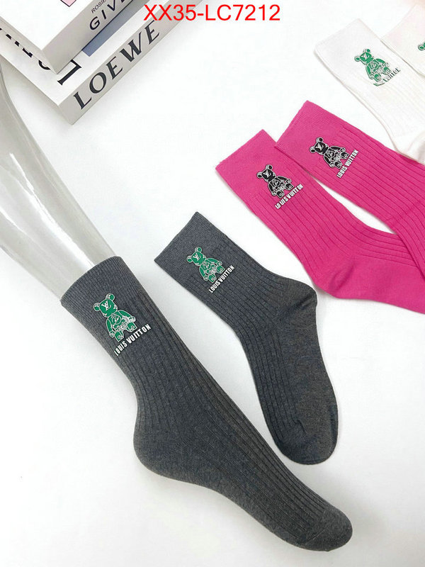 Sock-LV shop the best high authentic quality replica ID: LC7212 $: 35USD