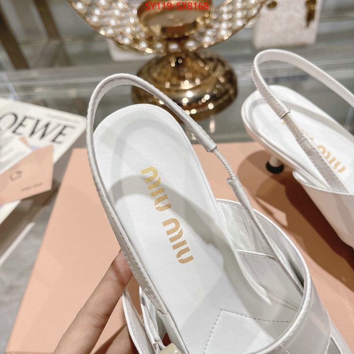 Women Shoes-Miu Miu where to buy ID: SX8168 $: 119USD