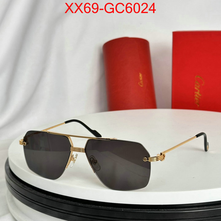 Glasses-Cartier designer wholesale replica ID: GC6024 $: 69USD