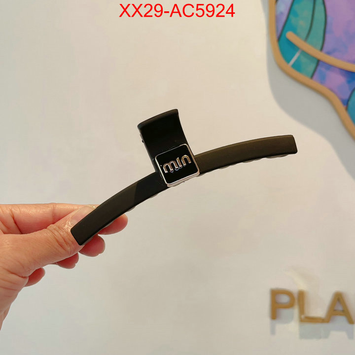 Hair band-MIU MIU cheap replica designer ID: AC5924 $: 29USD