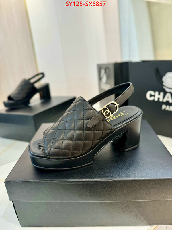 Women Shoes-Chanel replcia cheap ID: SX6857 $: 125USD