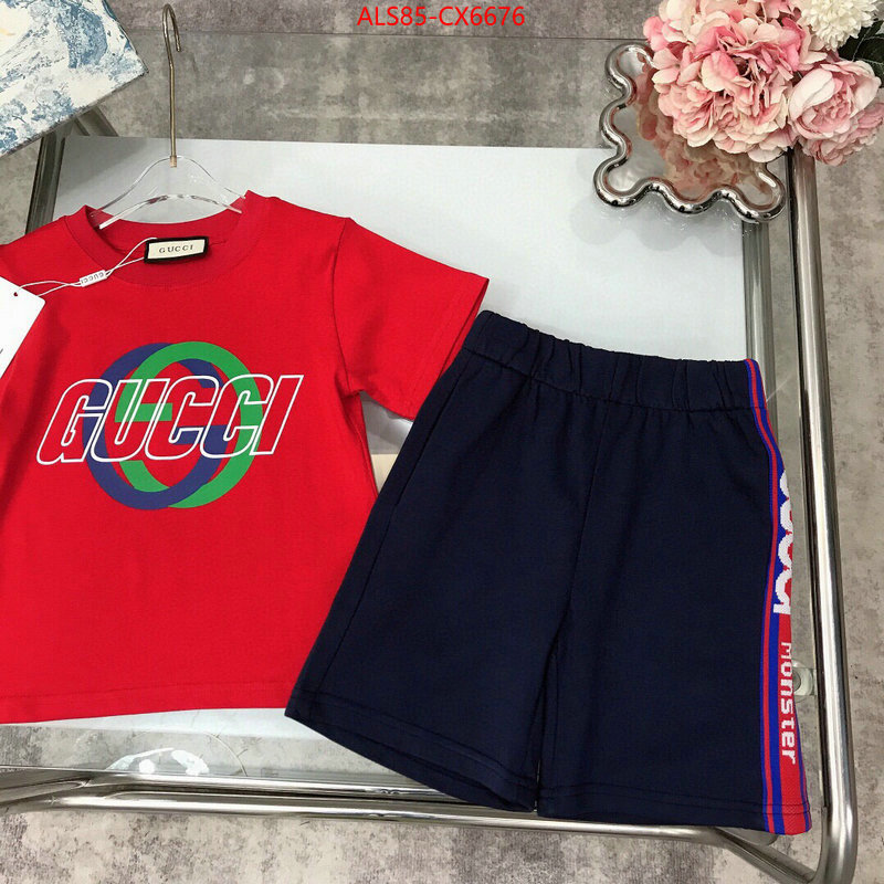 Kids clothing-Gucci how quality ID: CX6676 $: 85USD