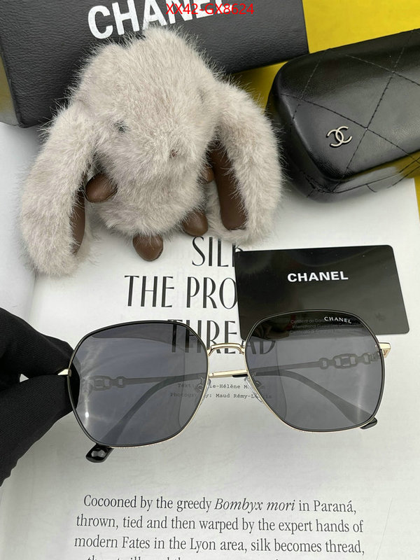 Glasses-Chanel same as original ID: GX8624 $: 42USD