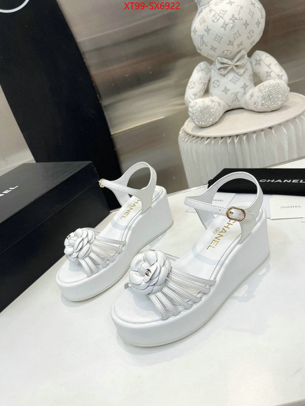 Women Shoes-Chanel designer fake ID: SX6922 $: 99USD