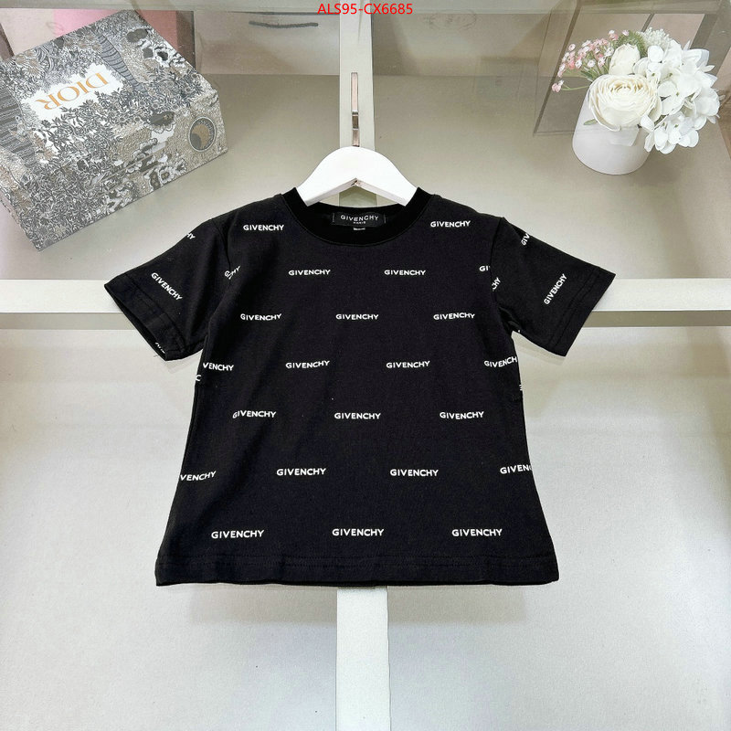 Kids clothing-Givenchy aaaaa+ quality replica ID: CX6685 $: 95USD