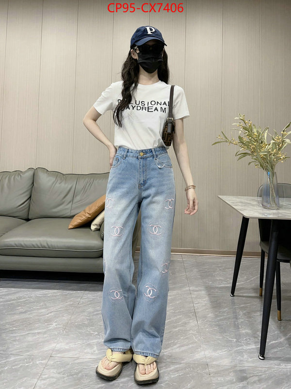 Clothing-Chanel new ID: CX7406 $: 95USD