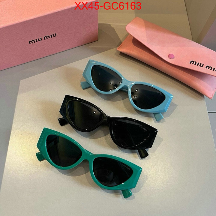 Glasses-Miu Miu high quality aaaaa replica ID: GC6163 $: 45USD