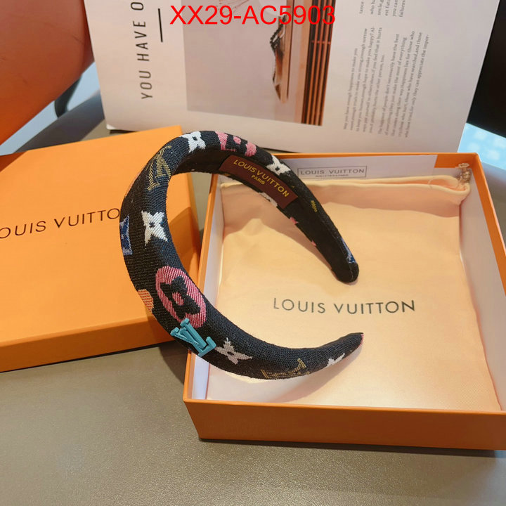 Hair band-LV 7 star quality designer replica ID: AC5903 $: 29USD