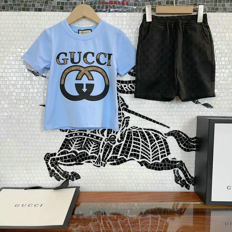 Kids clothing-Gucci where can i buy the best 1:1 original ID: CX6671 $: 85USD