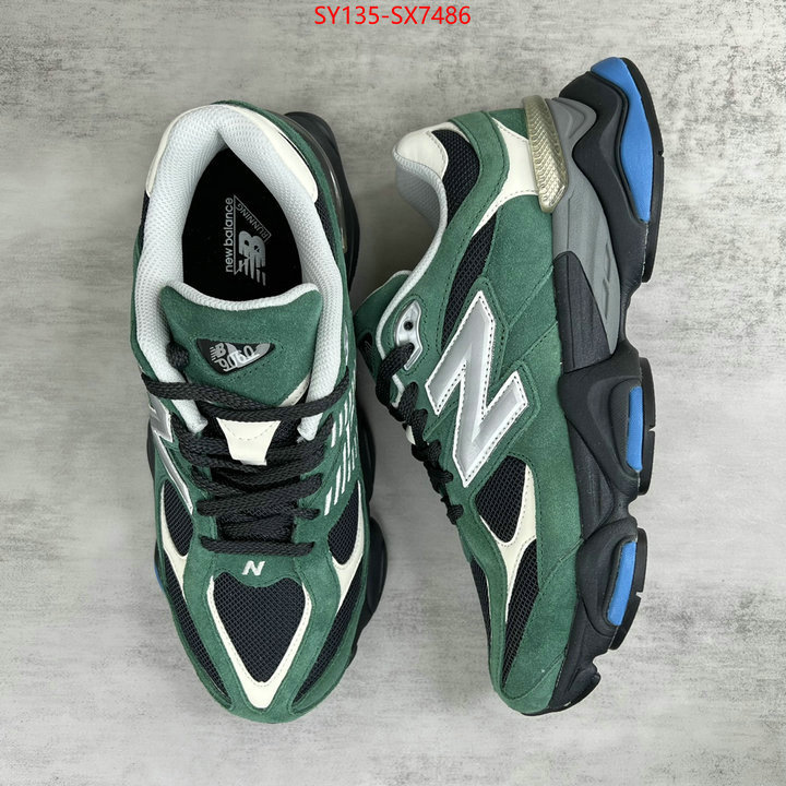 Men Shoes-New Balance luxury fashion replica designers ID: SX7486 $: 135USD