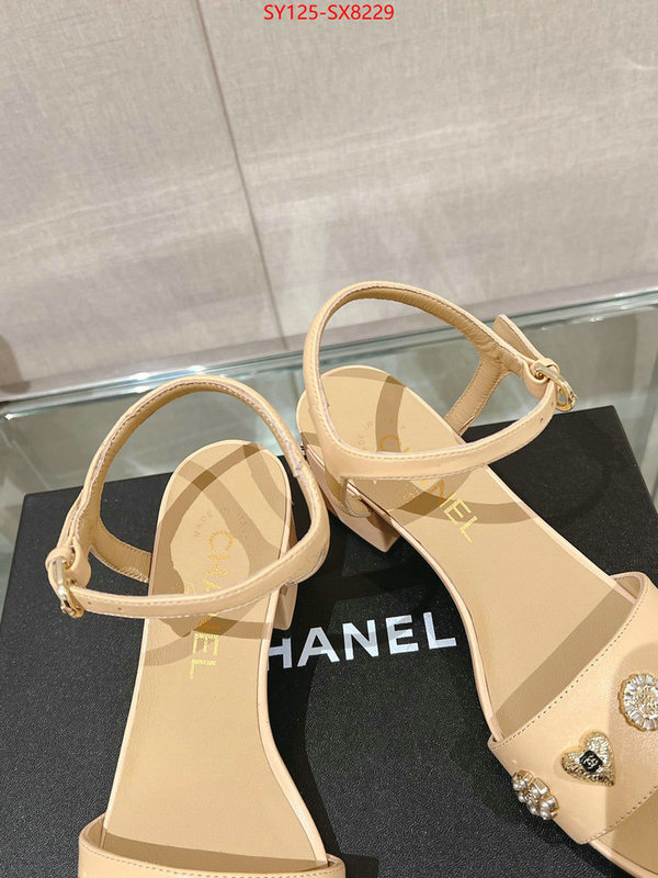 Women Shoes-Chanel shop cheap high quality 1:1 replica ID: SX8229 $: 125USD