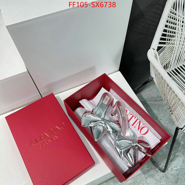 Women Shoes-Valentino perfect quality designer replica ID: SX6738 $: 105USD