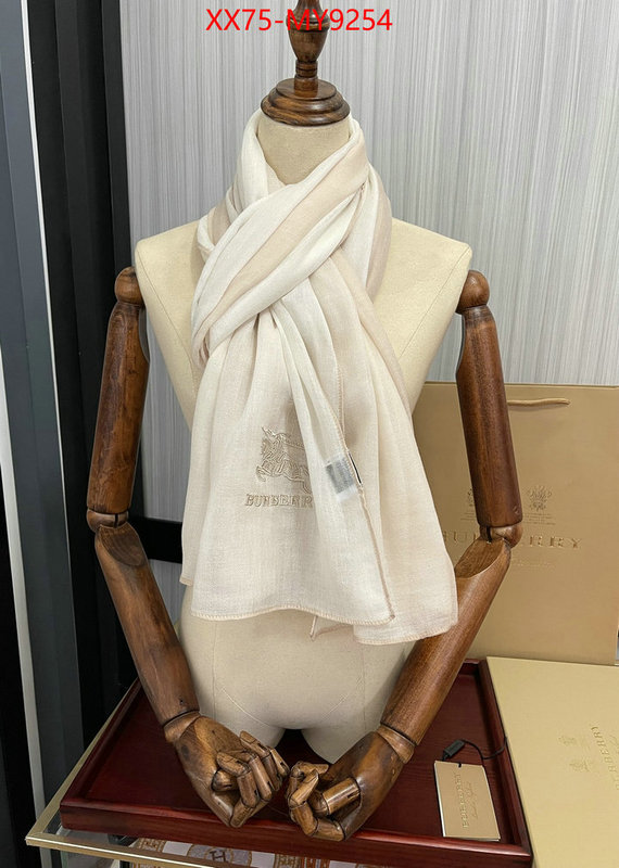 Scarf-Burberry replica shop ID: MY9254 $: 75USD