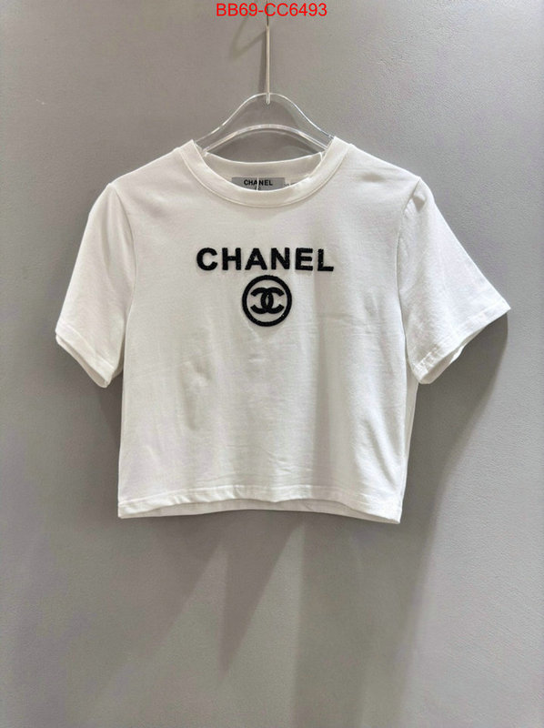 Clothing-Chanel top sale ID: CC6493 $: 69USD