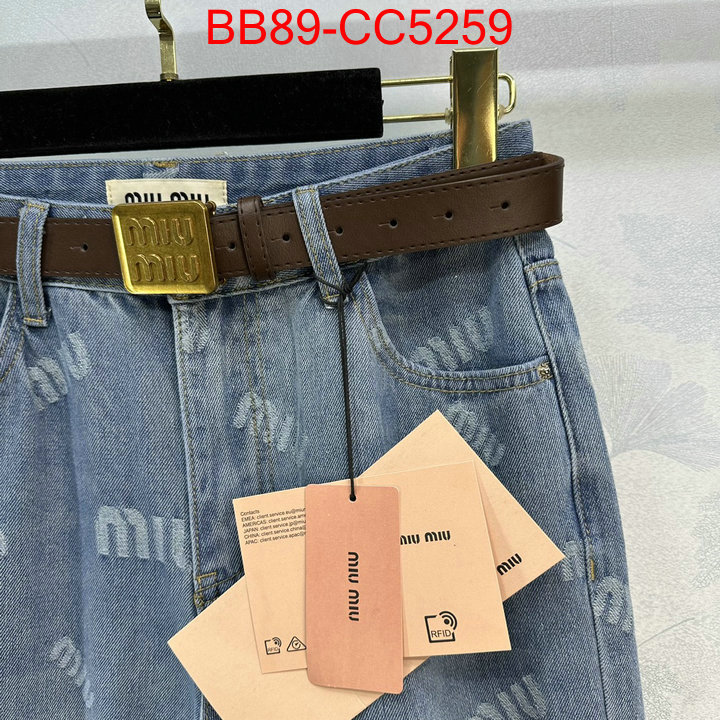 Clothing-MIU MIU buy top high quality replica ID: CC5259 $: 89USD