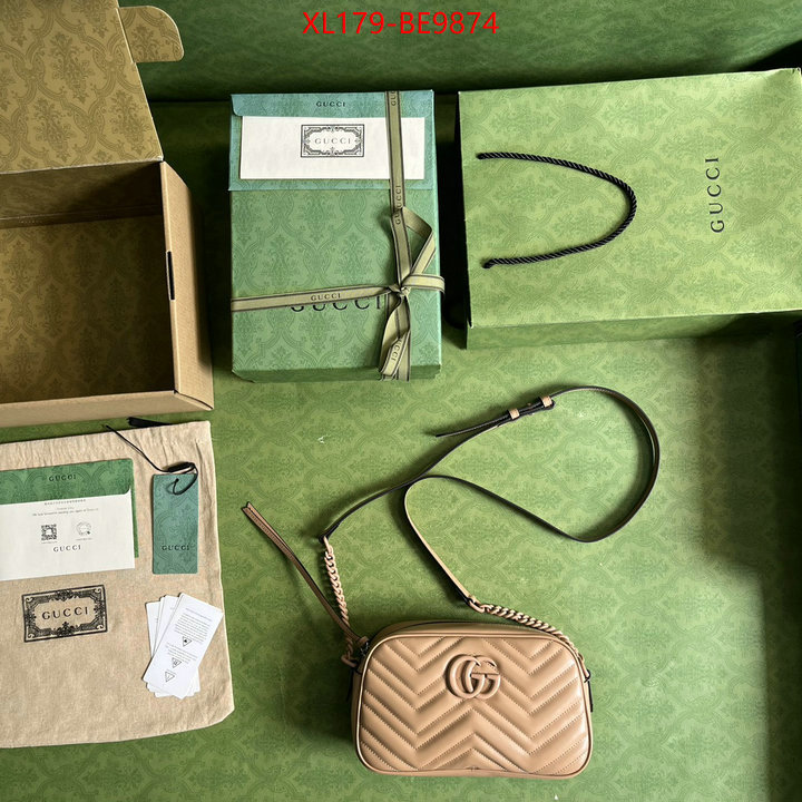 Gucci Bags(TOP)-Marmont customize best quality replica ID: BE9874 $: 179USD