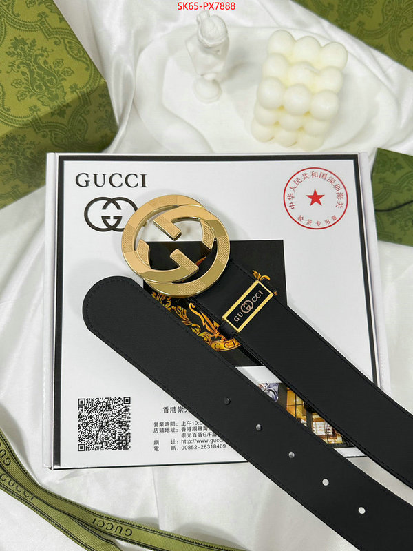 Belts-Gucci for sale cheap now ID: PX7888 $: 65USD