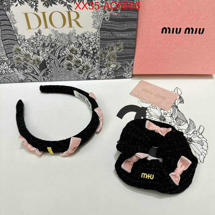 Hair band-MIU MIU online sale ID: AC5906 $: 29USD