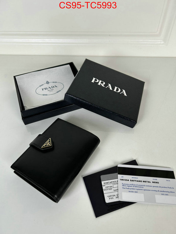 Prada Bags (TOP)-Wallet buy the best high quality replica ID: TC5993 $: 95USD,