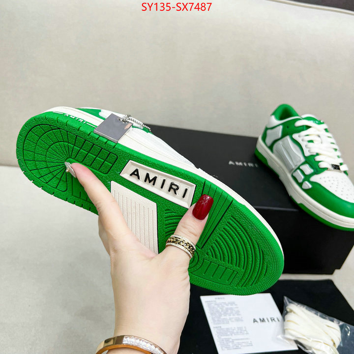 Women Shoes-AMIRI where quality designer replica ID: SX7487 $: 135USD