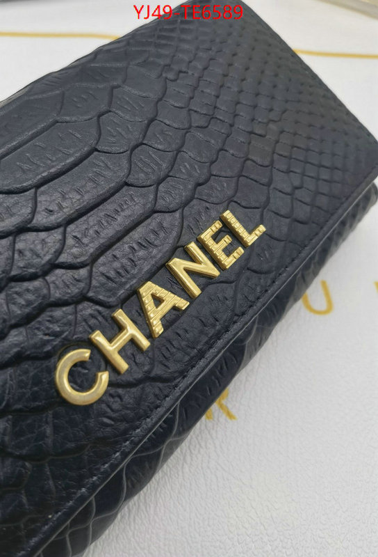 Chanel Bags(4A)-Wallet- high quality happy copy ID: TE6589 $: 49USD,