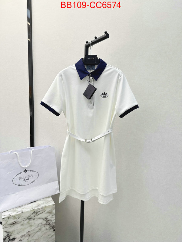 Clothing-Prada designer ID: CC6574 $: 109USD