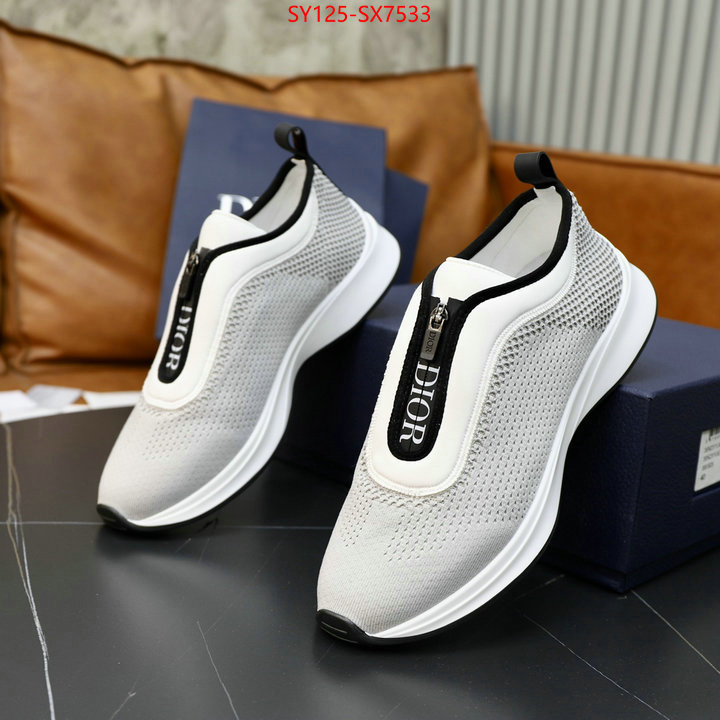 Men shoes-Dior online sales ID: SX7533 $: 125USD