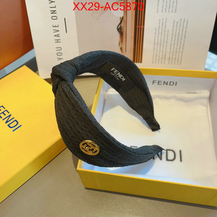 Hair band-Fendi top quality designer replica ID: AC5870 $: 29USD