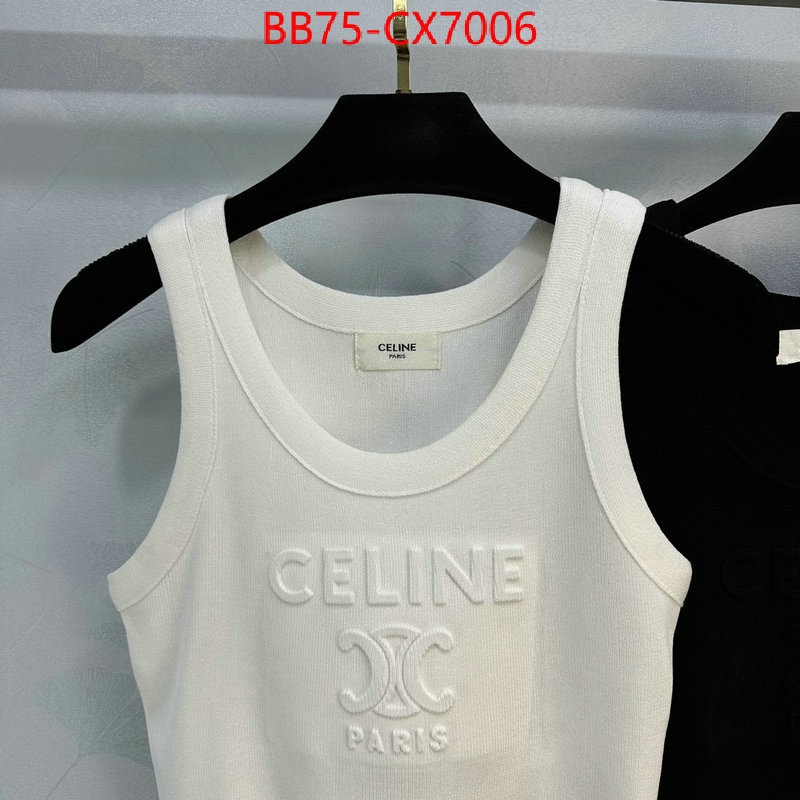 Clothing-Celine exclusive cheap ID: CX7006 $: 75USD