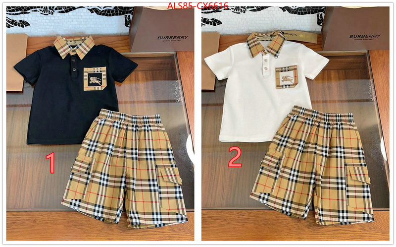 Kids clothing-Burberry luxury cheap ID: CX6616 $: 85USD