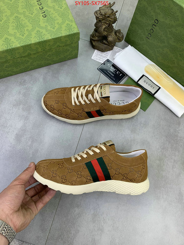 Men Shoes-Gucci 1:1 clone ID: SX7565 $: 105USD