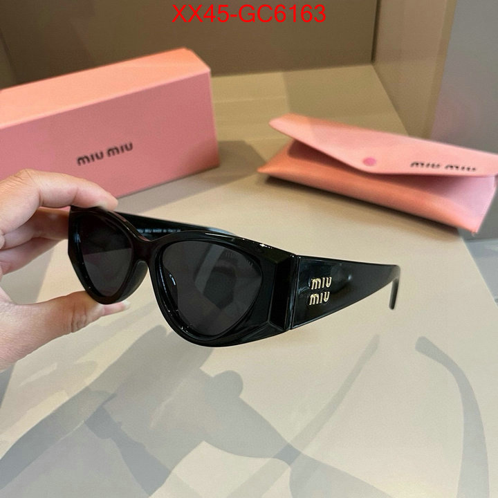 Glasses-Miu Miu high quality aaaaa replica ID: GC6163 $: 45USD