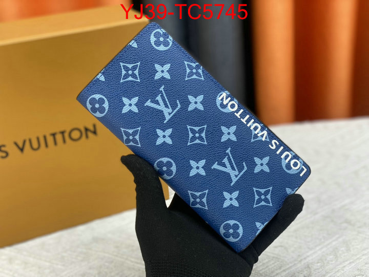 LV Bags(4A)-Wallet counter quality ID: TC5745 $: 39USD,