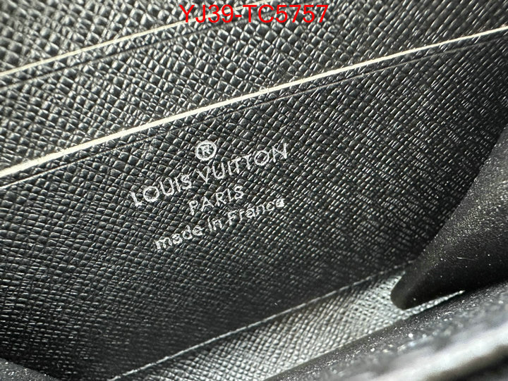 LV Bags(4A)-Wallet luxury 7 star replica ID: TC5757 $: 39USD,