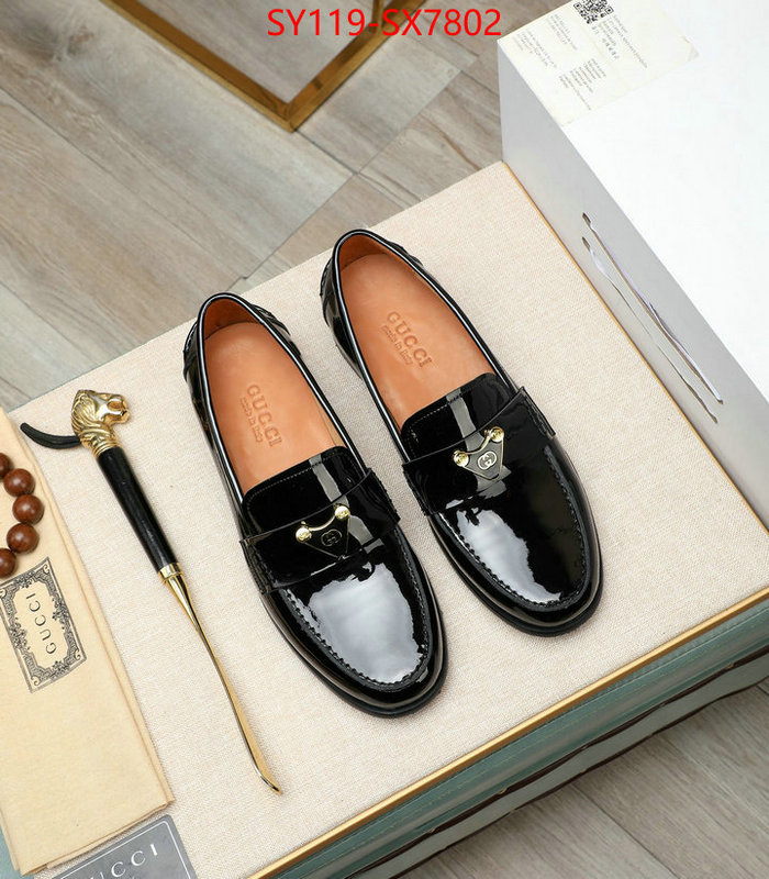 Men Shoes-Gucci high quality replica designer ID: SX7802 $: 119USD