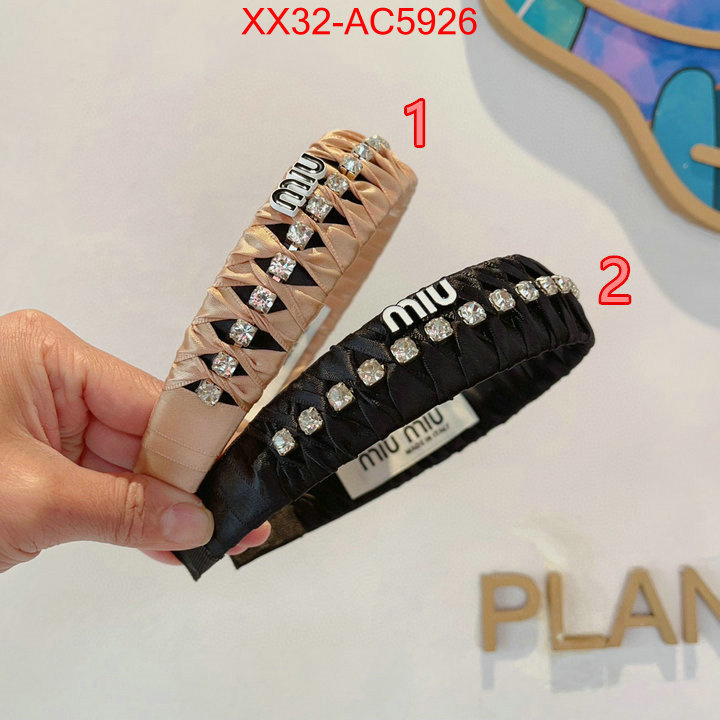 Hair band-MIU MIU buy ID: AC5926 $: 32USD