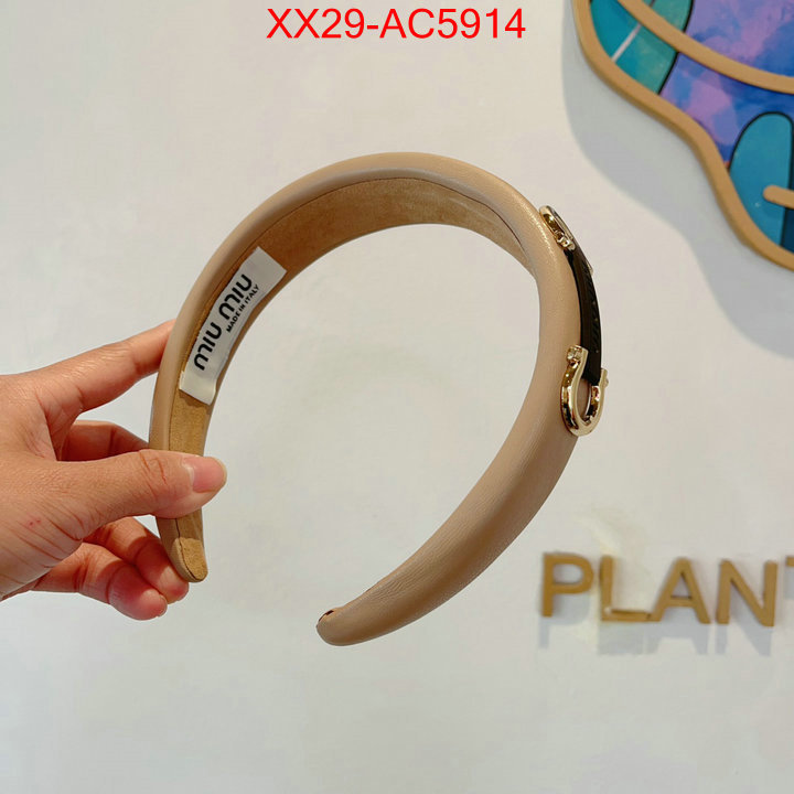 Hair band-MIU MIU 2024 luxury replicas ID: AC5914 $: 29USD