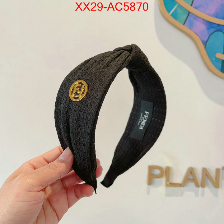 Hair band-Fendi top quality designer replica ID: AC5870 $: 29USD